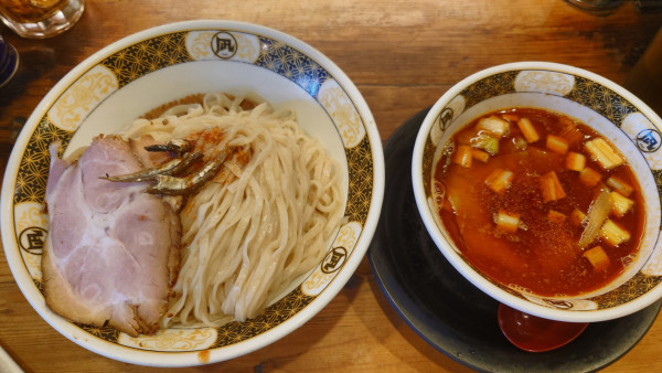 「煮干つけ麺中盛 ニンニクラー油追加 ¥1,050」@ラーメン凪 大宮店の写真