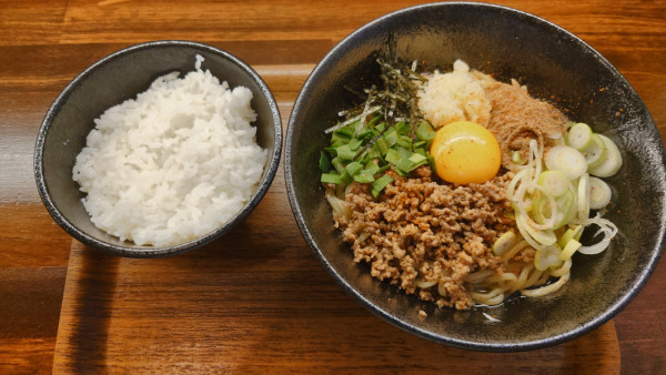 「【限定】台湾まぜそば ¥950 + ごはん ¥150」@麺処 福吉 西所沢店の写真