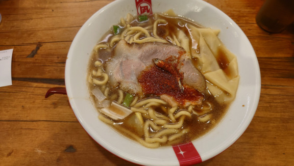 「すごい煮干しラーメン 中盛 ¥950 たれ合わせ」@ラーメン凪 大宮店の写真
