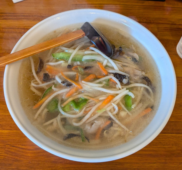 「サンマーメン（1210円）」@広東家庭料理 おかむらの写真