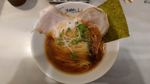 「中華そば ¥950」@中華蕎麦 瑞山（ZUIZAN）の写真