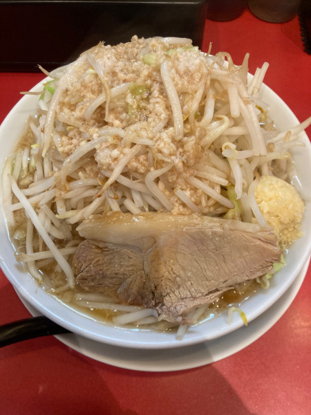 「らーめん(でら盛り)」@麺屋 あっ晴れ どまん中錦店の写真