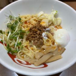 汁なし担々麺
