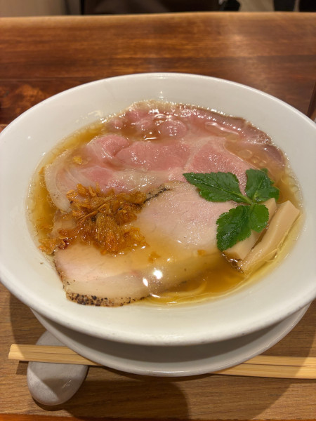 「金色貝そば」@燃えよ麺助の写真