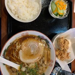 尾道ラーメン定食　1050円