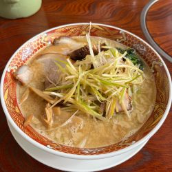 背脂醤油ネギらーめん