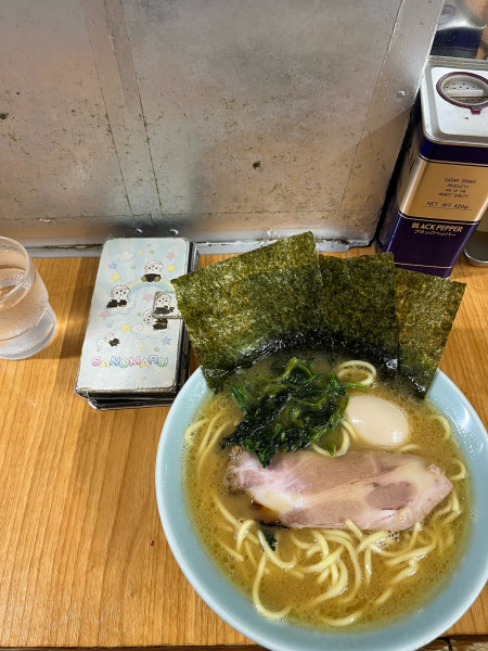 「ラーメン味玉、硬濃」@相南家の写真