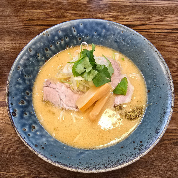 「稲庭中華風ぶどう山椒味噌SOBA」@㐂九八～エキチカ～の写真