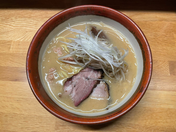 「味噌ラーメン(ハーフ)¥900」@味噌っ子 ふっくの写真