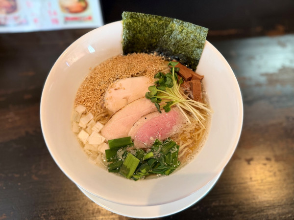 「にんにく塩らぁ麺 1300円」@Ramen 永屋の写真