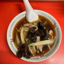 肉そば ハーフ 800円