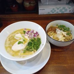 しろらぁ麺並+和え玉