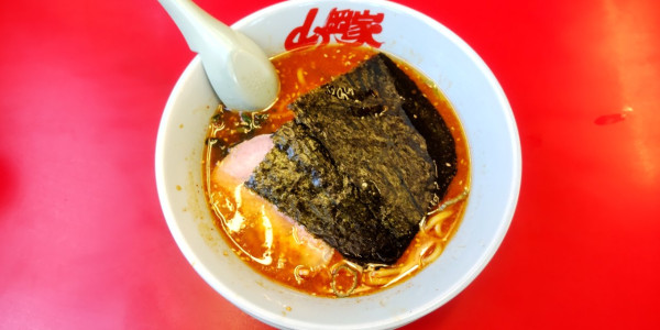 「辛味噌ラーメン」@ラーメン山岡家 岩見沢店の写真