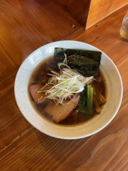 「醤油ラーメン（1000円）」@ラーメン たのしみの写真