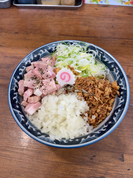「まぜそば並（950円）」@麺屋 いちびり NEXTの写真