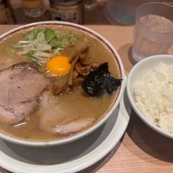 特製濃厚とろりそば　ライス