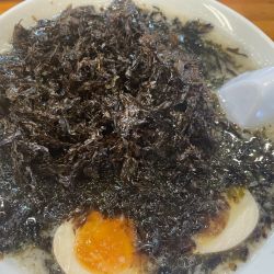 黒ばらのりラーメン：850円＋クーポン味玉：0円