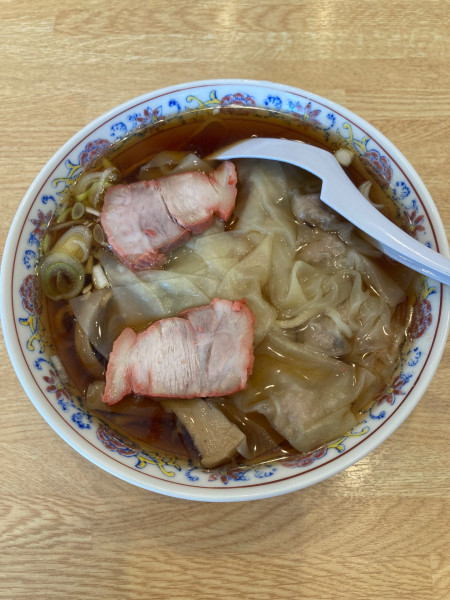 「ワンタンメン」@来々軒支店の写真