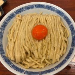 チャーシュー釜玉油そば大盛