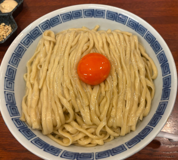 「チャーシュー釜玉油そば大盛」@中華そば 千乃鶏の写真