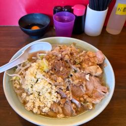 ラーメン+生卵