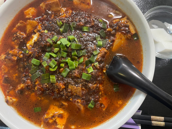 「陳麻婆豆腐ラーメン（ランチセット）：950円」@匯珍楼の写真