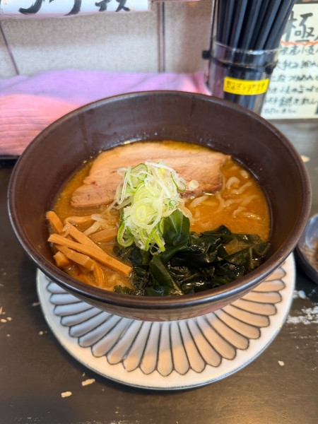「昼限定みそラーメン 900円」@拉麺二段の写真