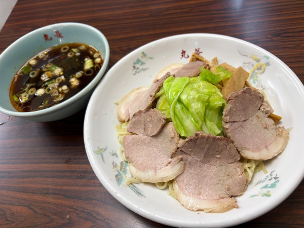 「メンマチャーシューつけ麺」@丸長 豪徳寺店の写真