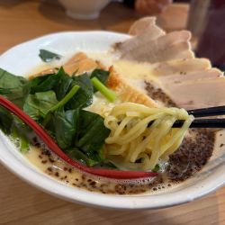 こく塩チャーシューそば　1280円