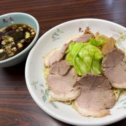 メンマチャーシューつけ麺