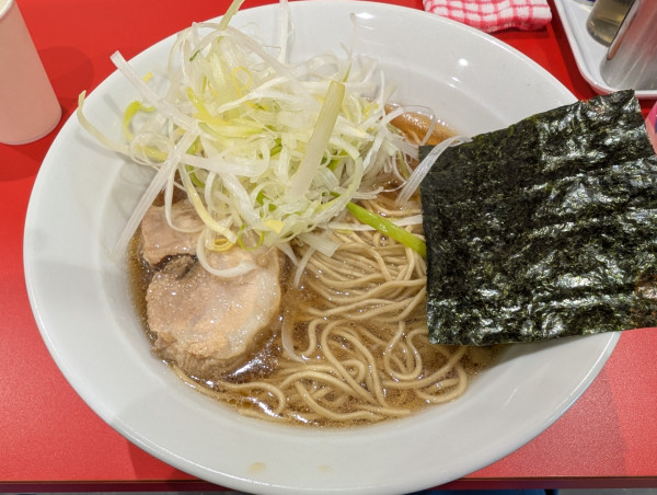 「生姜醤油ラーメン」@ラーメン ノックアウトの写真