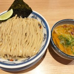 ワンタン鰹昆布水つけ麺(塩)300g