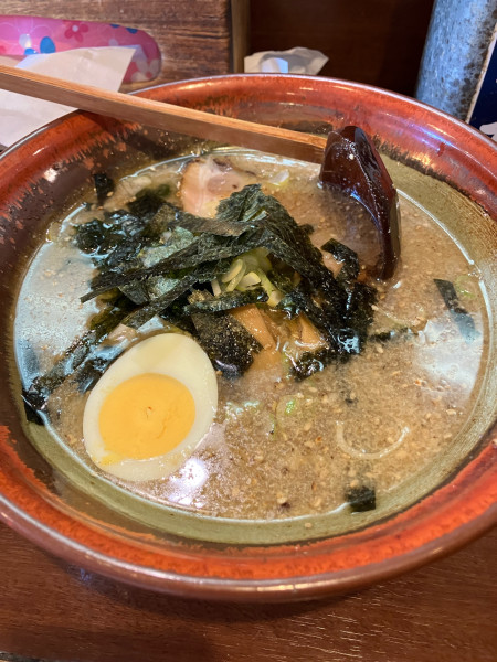 「すりばち醤油らーめん」@すりばちらーめん 大鉢亭の写真