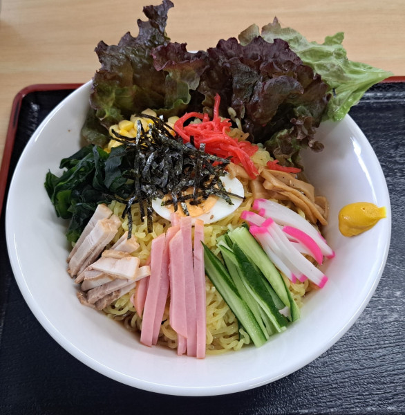 「冷やし中華大盛1210円」@あいな亭の写真