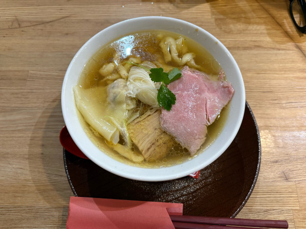 「しなそば」@手打ち正麺 Hachimitsuの写真