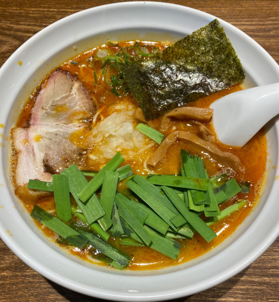 「【限定】塩らー油めん　1130円」@中華そば うめやの写真