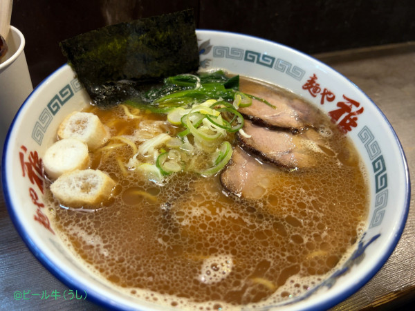 「焼豚らーめん（1000円）」@屋台ラーメン 麺や雅の写真
