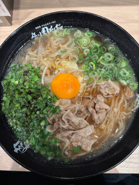 「ニラニクソバ」@伝説の肉そば屋 ららぽーとTOKYO-BAYの写真