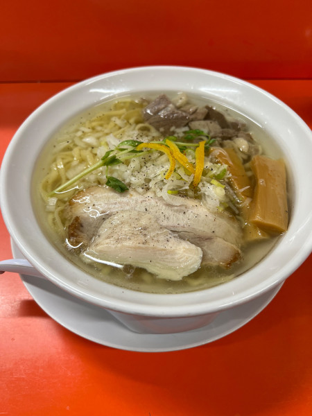 「【限定】牛そば塩らぁめん」@麺や 松辰の写真