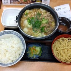 牛肉玉ラーメン鍋膳 987円
