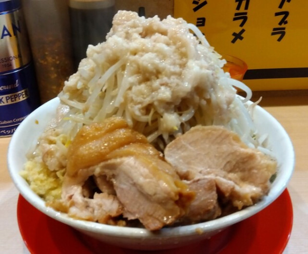 「小ラーメン 1150円」@ガッツリラーメンいち豚 福島本店の写真