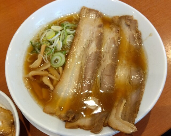 「プレミアム醤油 760円 ・大盛り 110円」@幸楽苑 長井店の写真