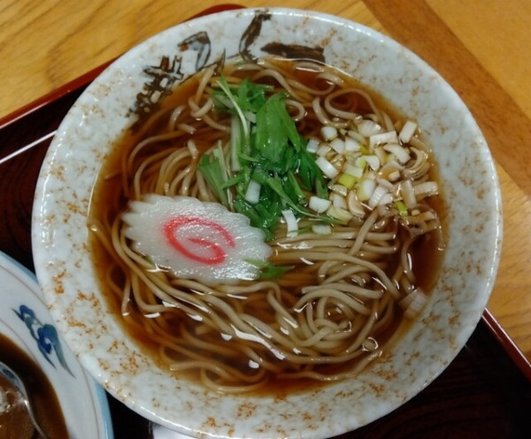 「Ａランチ 800円 ・肉団子フライカレー＆おそばセット」@マルイチ 神田軒の写真