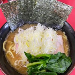 ラーメン（並）＋薬味ネギ＋半ライス
