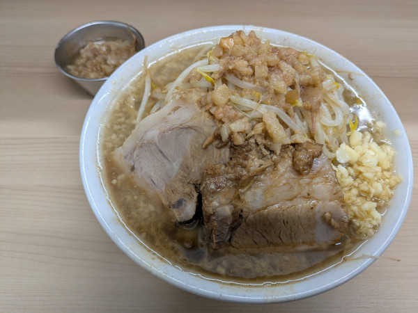 「ラーメン(200g)」@ラーメン荘 歴史を刻め つの写真