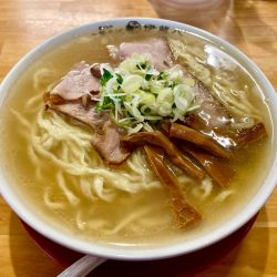 朝中華そば（塩）