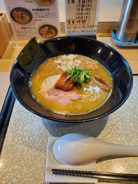 「明智スペシャル@1050」@鶏中華蕎麦 大晴の写真