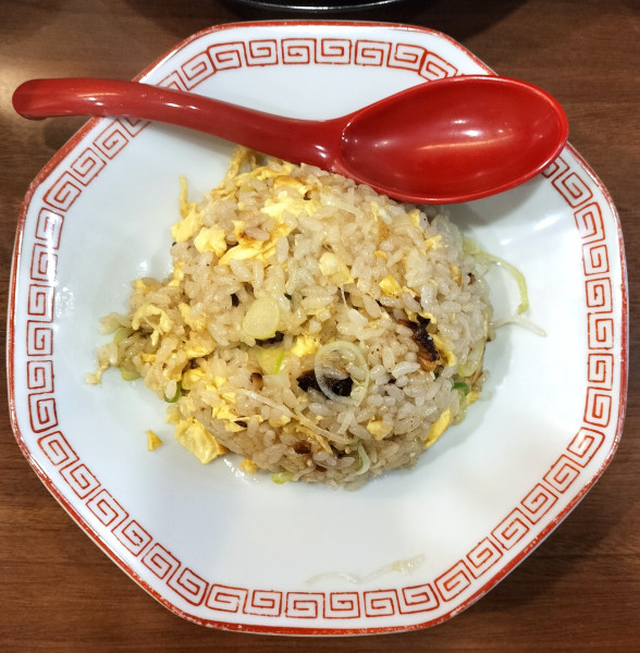 「半チャーハン 400円」@麺屋 極豚の写真
