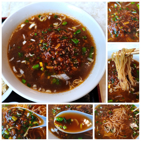 「ラージャン麺＆半炒飯セット　¥1200」@中華料理 龍園の写真