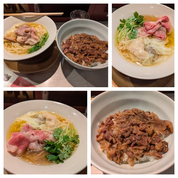 「【周年限定】11周年SOBA➕牛丼」@柳麺 呉田-goden-の写真